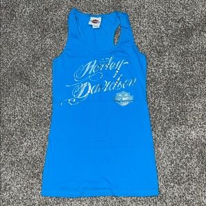 Harley-Davidson Women's Vibrant Blue Tank Top